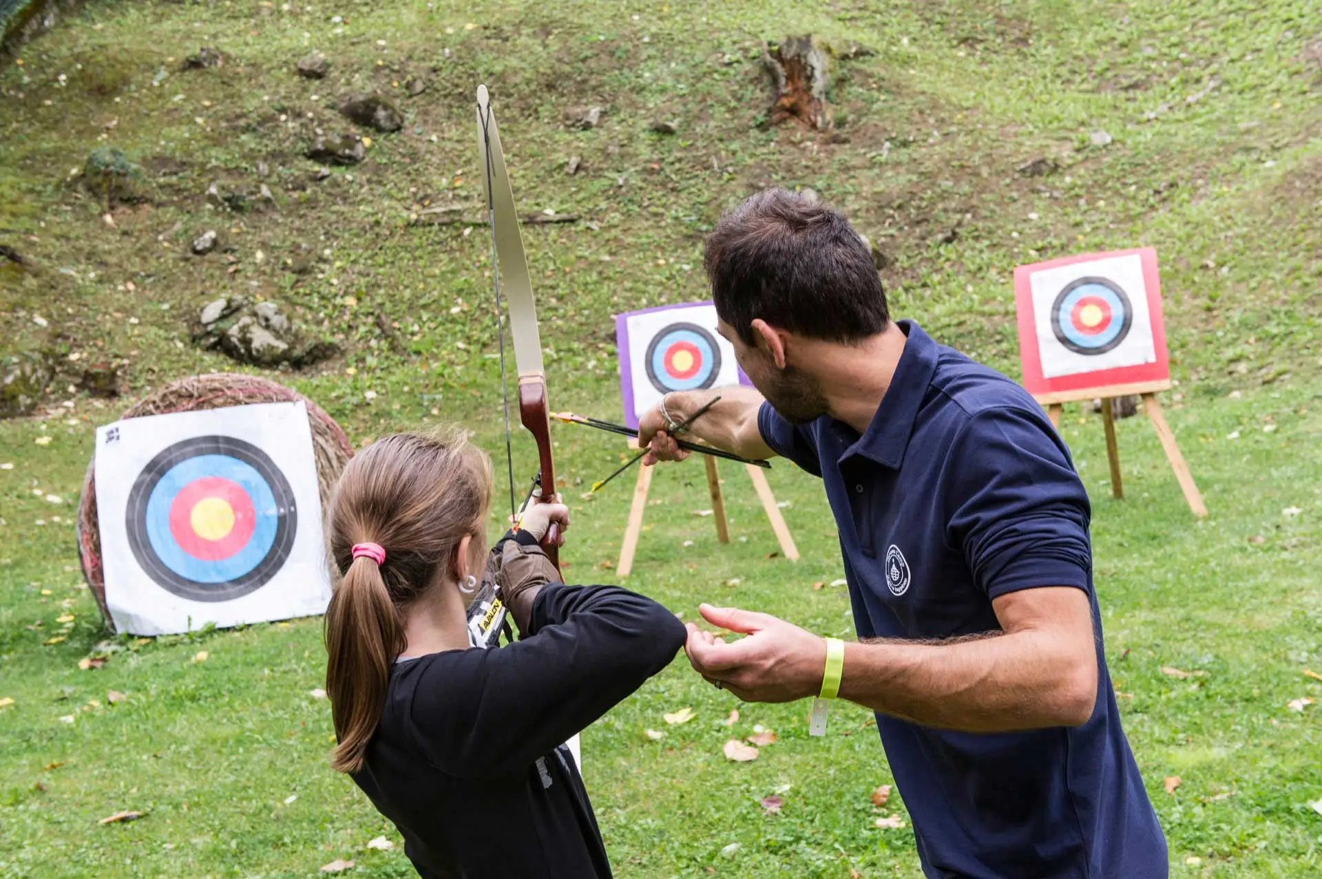 How do you find the archery range at summer camp?